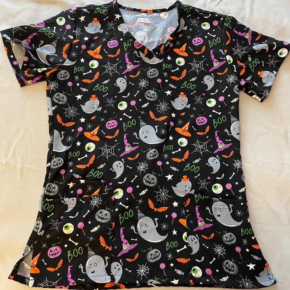 Halloween Print Women's Top